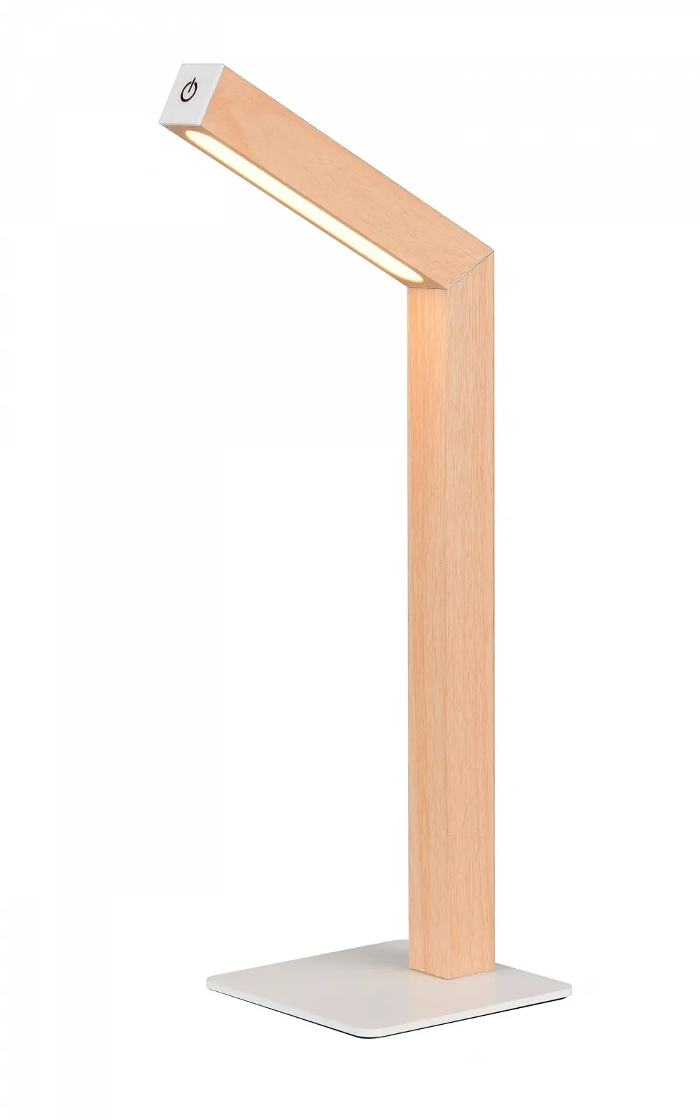 Настільна лампа Reality Leuchten Skip R55951135 LED Метал / МДФ 2 Вт Сенсорний димер Магнітний тримач Імітація дерева, фото №1