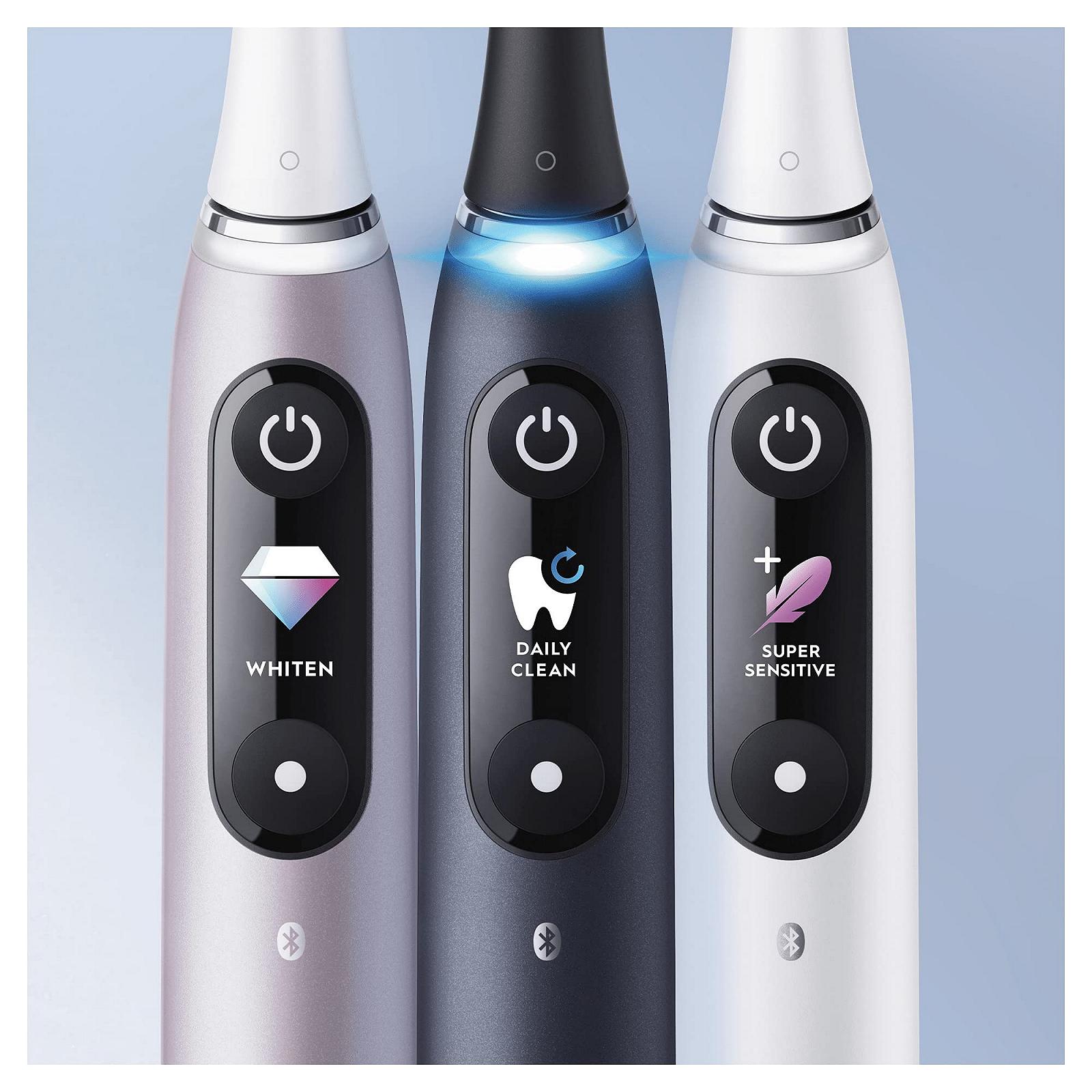 Електрична зубна щітка Oral-B Braun iO 9n Чорна, фото №7