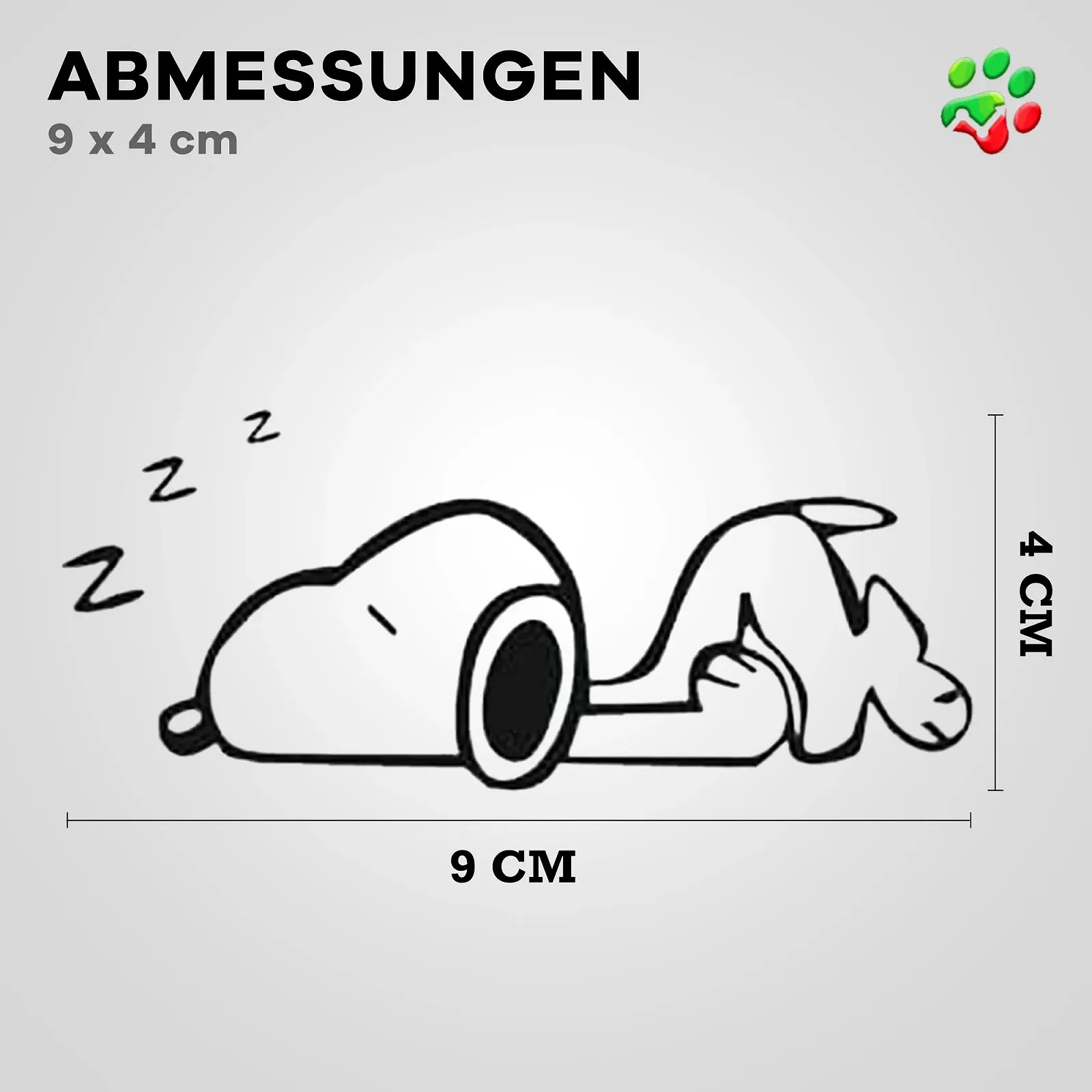 Наклейки на стіну Snoopy Nap для вимикачів та розеток набір 2 шт. 9 х 4 см плівкові, фото №3