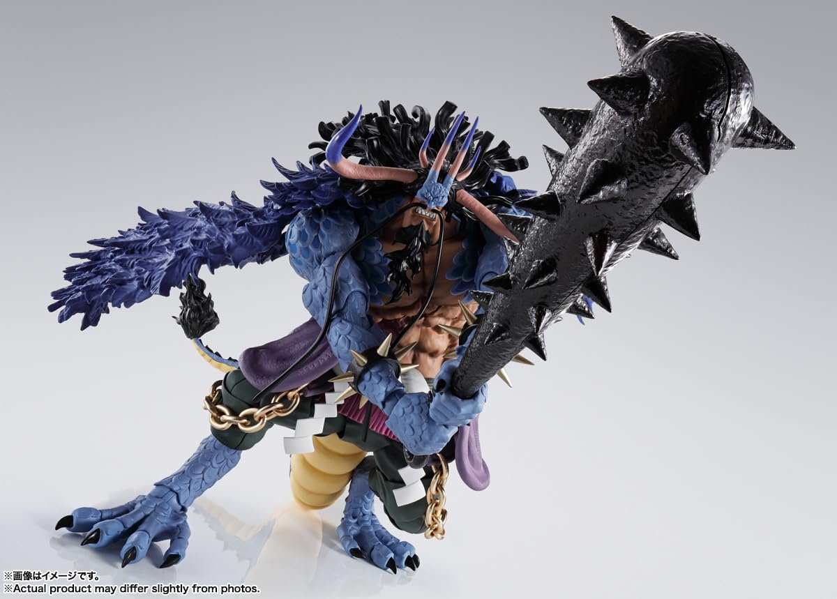 Фигурка One Piece Kaido King of The Beasts (Man-Beast Form) Tamashii Nations Bandai Spirits S.H.Figuarts, фото №3