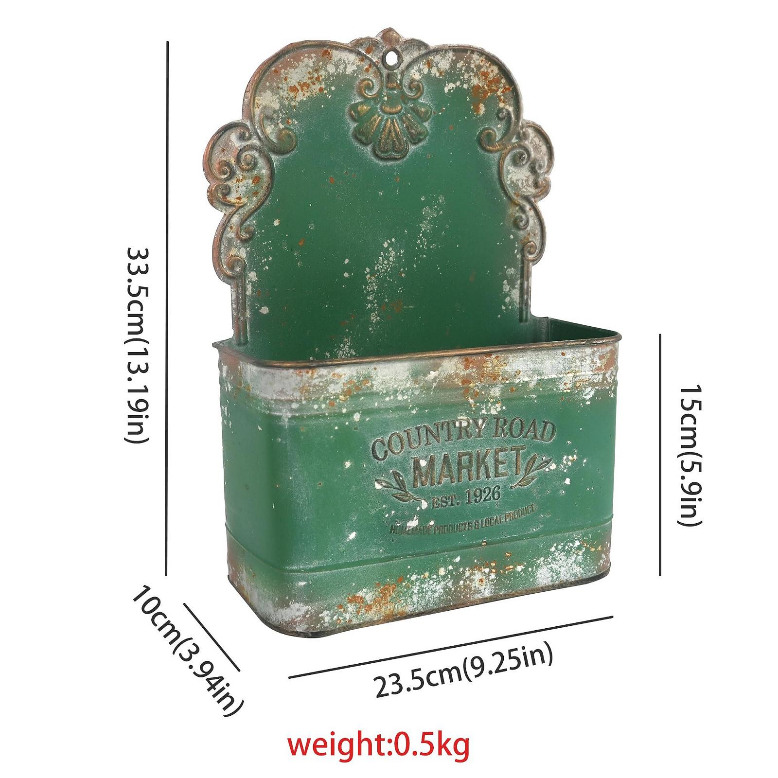 Підвісні металеві горщики для рослин Z&Z ornamentorum вінтажні Сірий, фото №3 Підвісні металеві горщики для рослин Z&Z ornamentorum вінтажні Сірий, фото №3