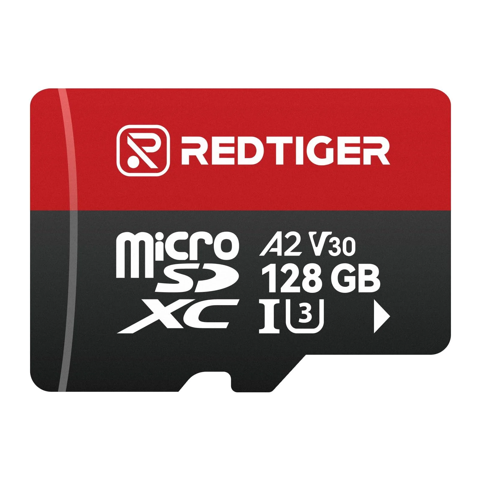 Карта пам'яті Micro SD REDTIGER 128 ГБ microSDXC UHS-I Class 10 U3 V30 A1 з адаптером, фото №1 Карта пам'яті Micro SD REDTIGER 128 ГБ microSDXC UHS-I Class 10 U3 V30 A1 з адаптером, фото №1