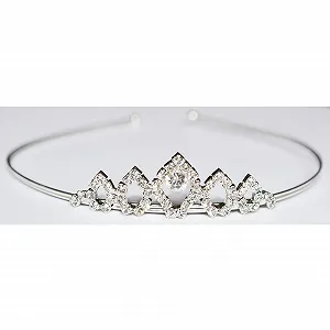 Обруч Miya Диадема с короной и кристальными стразами - Фото 1