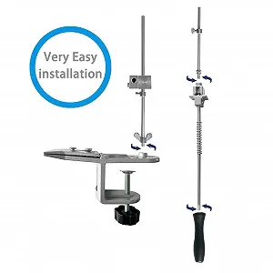 Точильна система EVTSCAN Professional з 6 каменями поворотна 360° з фіксованим кутом нержавіюча сталь synthetic.ua - Фото 1