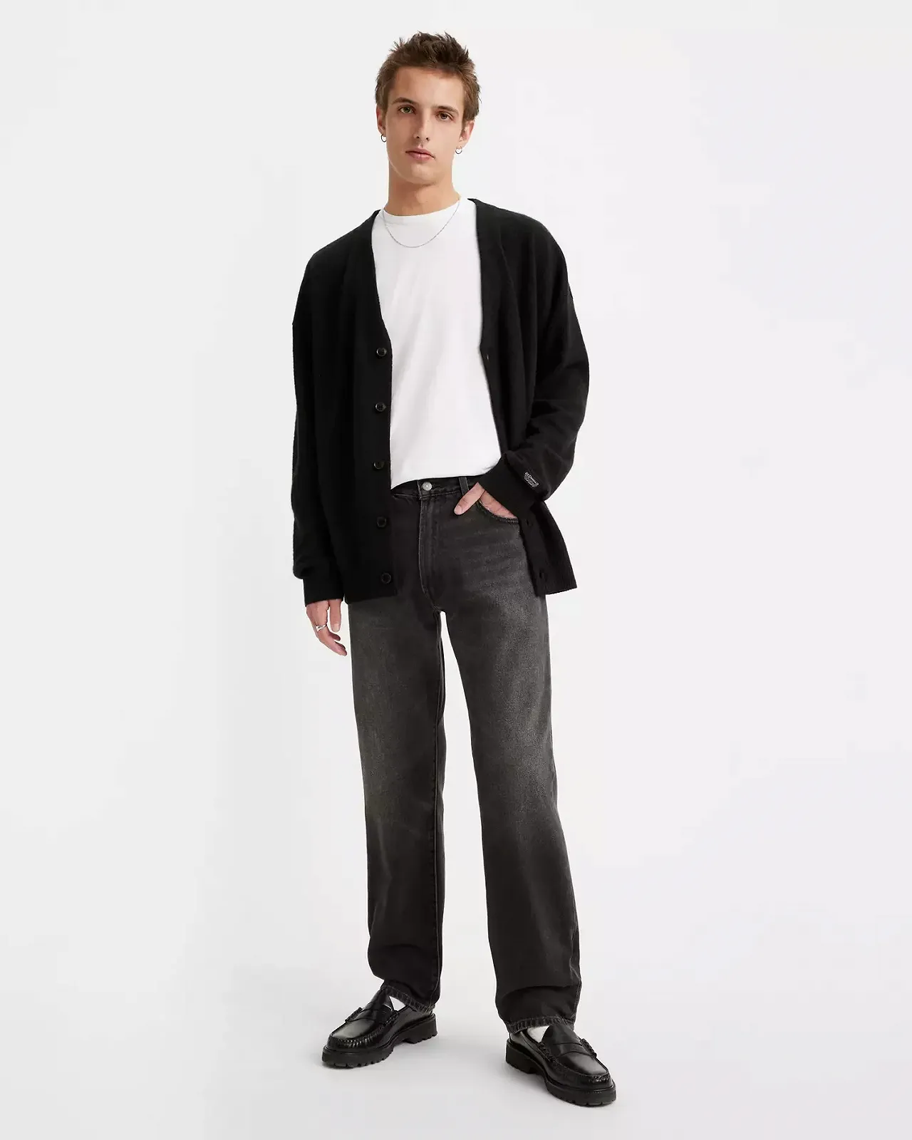 Чоловічі джинси Levis - 551 Z Authentic Straight Midnight Impres - 36, фото №1