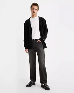 Мужские джинсы Levis - 551 Z Authentic Straight Midnight Impres - 36 - Фото 1