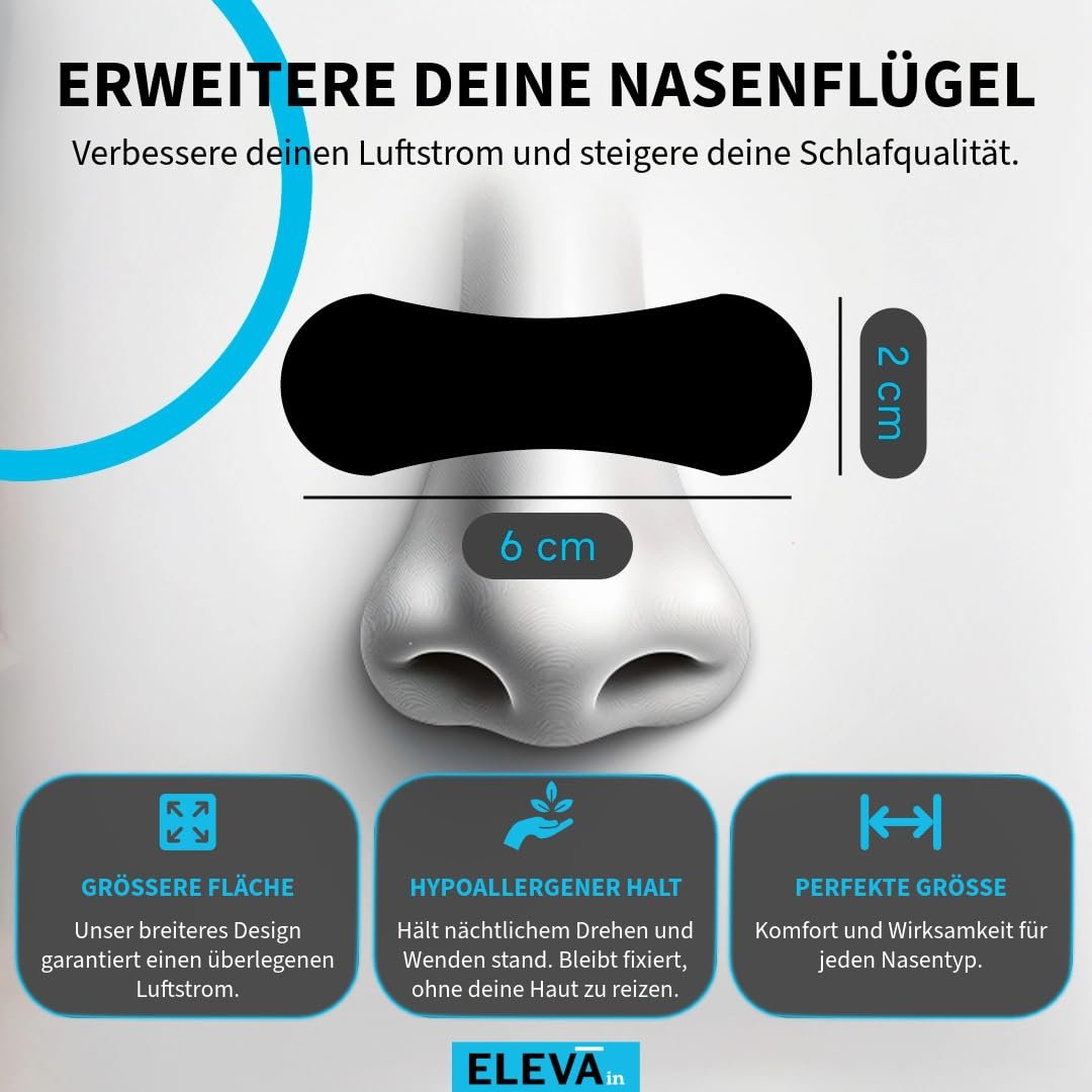 Смужки для носа Eleva Sleep проти хропіння, фото №9 Смужки для носа Eleva Sleep проти хропіння, фото №9