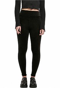 Леггинсы Urban Classics Ladies High Waist Rib Velvet - Фото 1