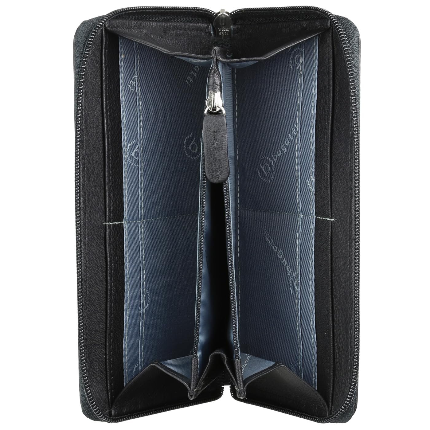Кошелек Женский Кожаный Bugatti Punto Stitch RFID Длинный Кошелек на Молнии 49225301, фото №3
