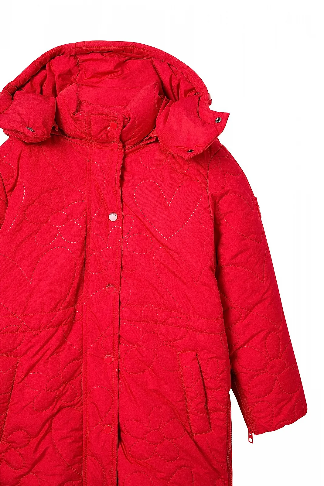 Довге пальто Desigual Chaq_Angel Girl Woven Padded для дівчаток, фото №4