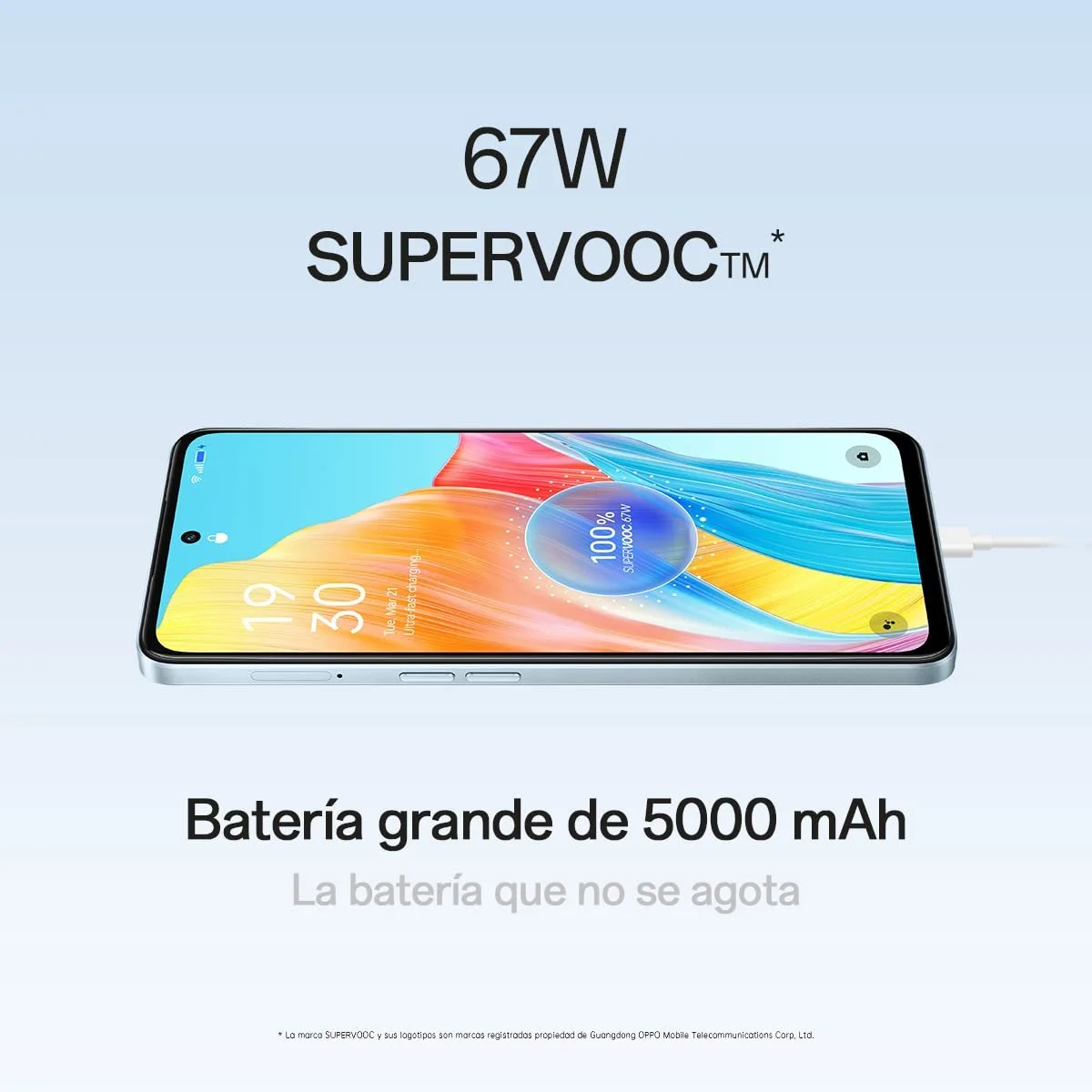 Смартфон OPPO A98 5G 256 GB 8 GB RAM Cool Black, фото №5