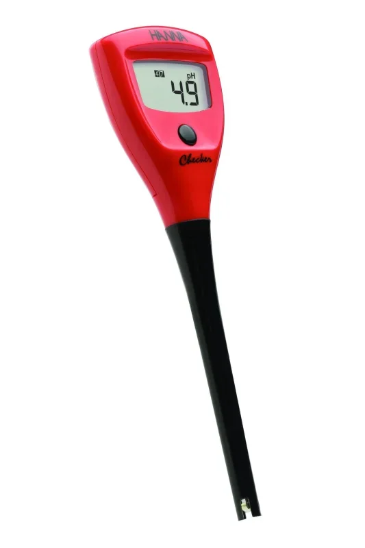 Карманный pH-тестер Hanna Checker HI98103 с электродами Красно-черный, фото №2 Карманный pH-тестер Hanna Checker HI98103 с электродами Красно-черный, фото №2