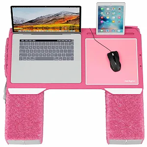 Эргономичный столик для ноутбука Couchmaster CYPINK для дивана, очень широкий для ноутбуков или беспроводных периферийных устройств - Фото 1