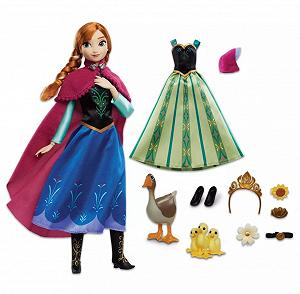 лялька Анна з додатковою сукнею та аксесуарами Anna Disney Story Doll – Frozen synthetic.ua - Фото 1