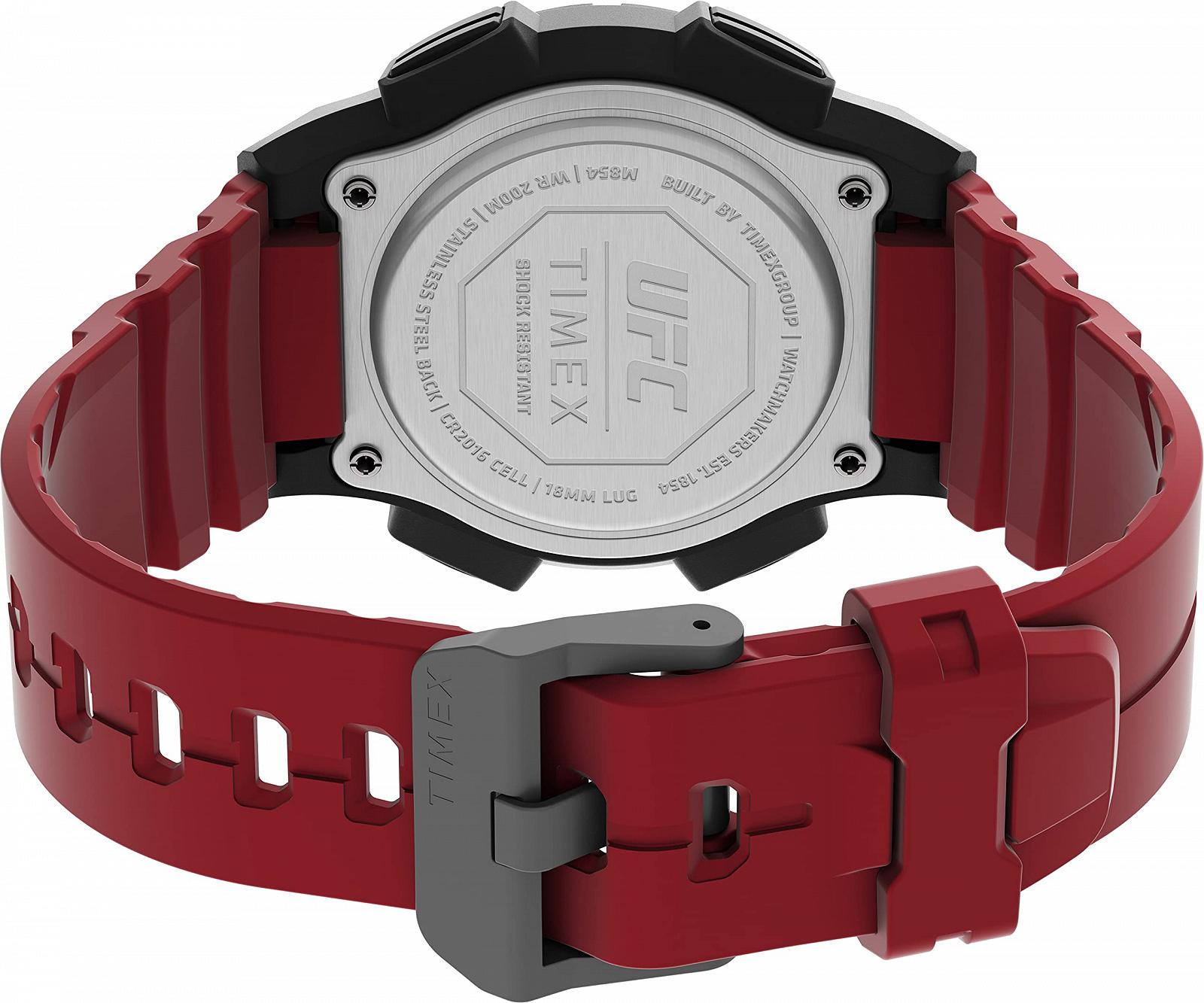 Цифровий годинник Timex UFC Takeover з пластиковим ремінцем, фото №4