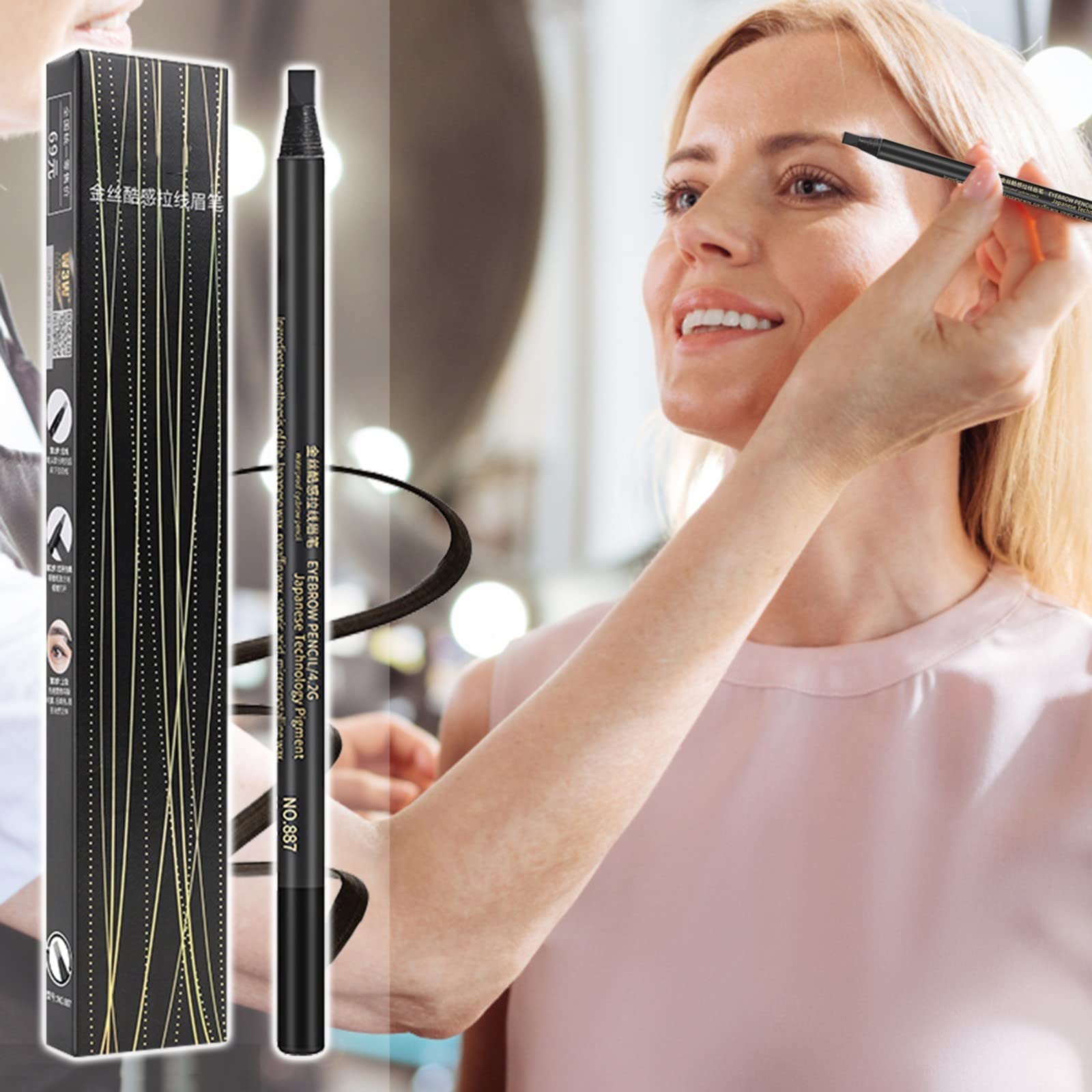 Карандаш для бровей Wasserdicht Augenbrauenstift Dunkelblond, фото №4 Карандаш для бровей Wasserdicht Augenbrauenstift Dunkelblond, фото №4