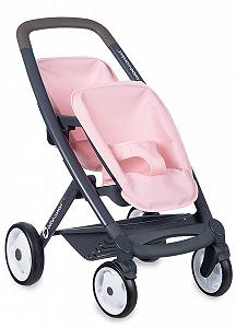 Візок Smoby Bébé Confort Twin 253216 Рожевий - Фото 1