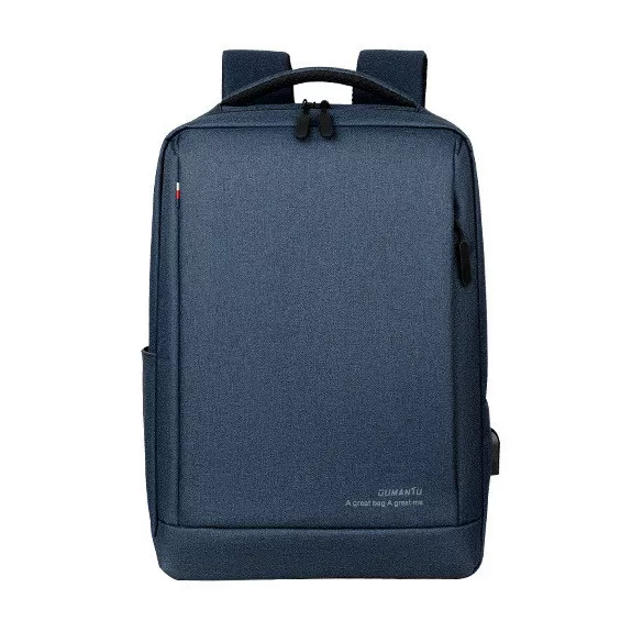 Рюкзак для ноутбука Digital 15.6" протиударний з USB синій колір код IBN010Z, фото №1