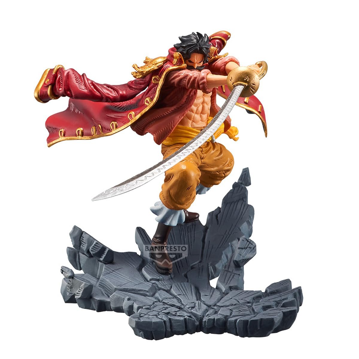 Екшн-фігурка Banpresto One Piece GOL D. Roger Manhood Special Version, 9 см, різнокольорова, фото №3