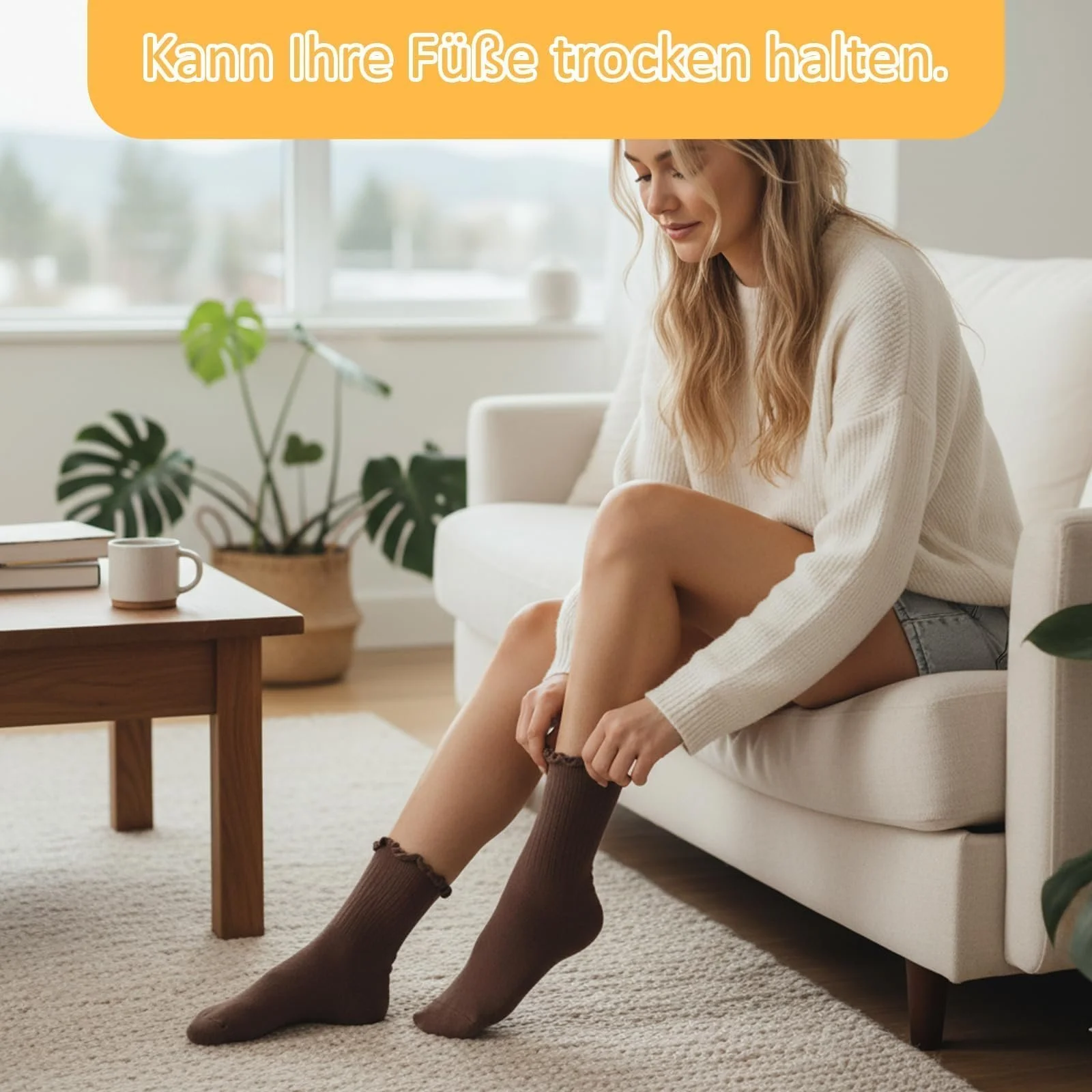 Жіночі шкарпетки з рюшами 6 пар Розмір 36-42, фото №6