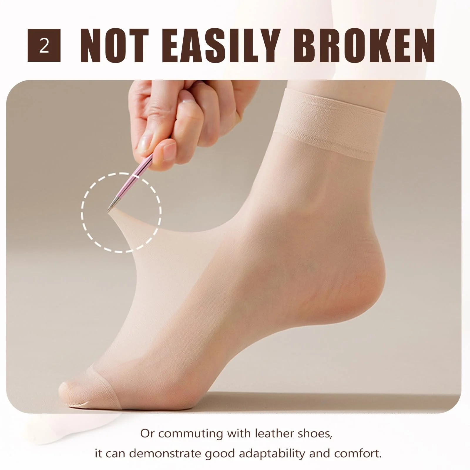 Шкарпетки Нейлонові Жіночі, 20 пар, фото №7 Шкарпетки Нейлонові Жіночі, 20 пар, фото №7