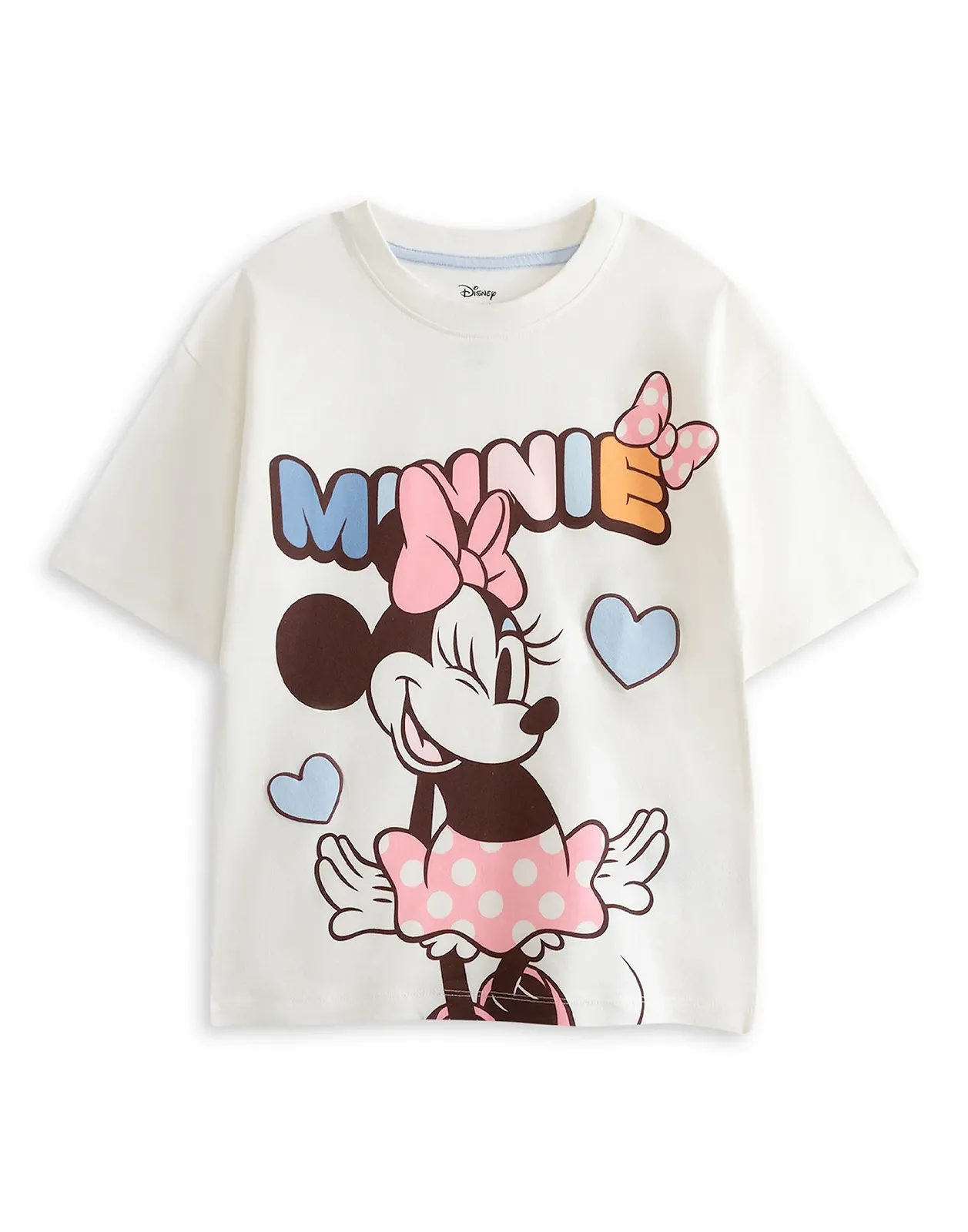 Комплект піжами з короткими рукавами Disney Minnie Mouse для дівчат, фото №3 Комплект піжами з короткими рукавами Disney Minnie Mouse для дівчат, фото №3