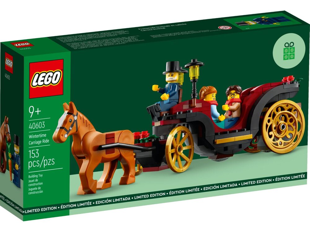 Дитячий конструктор LEGO Різдвяна карета (40603), фото №1