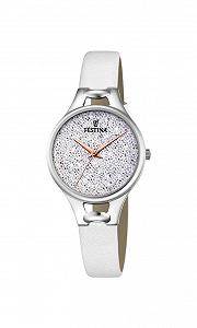 Женские Аналоговые Кварцевые Часы Festina F20334/1 с Кожаным Ремешком - Фото 1