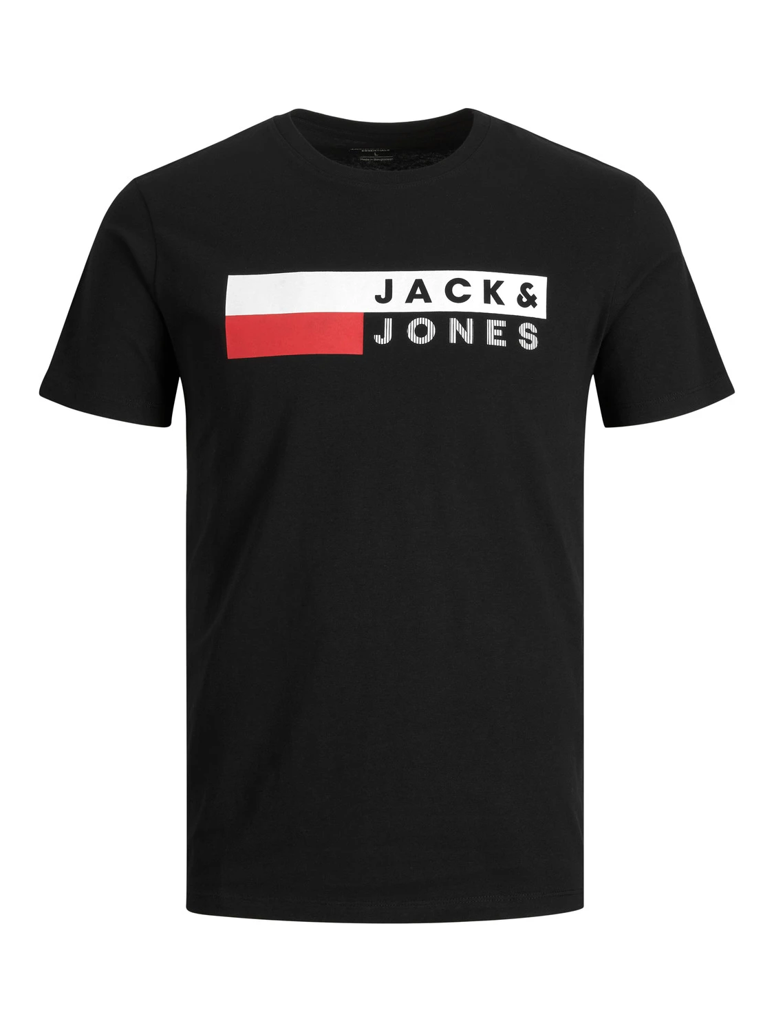 Футболка Jack & Jones LOGO TEE SS O-NECK NOOS 12151955 Черный M, фото №5