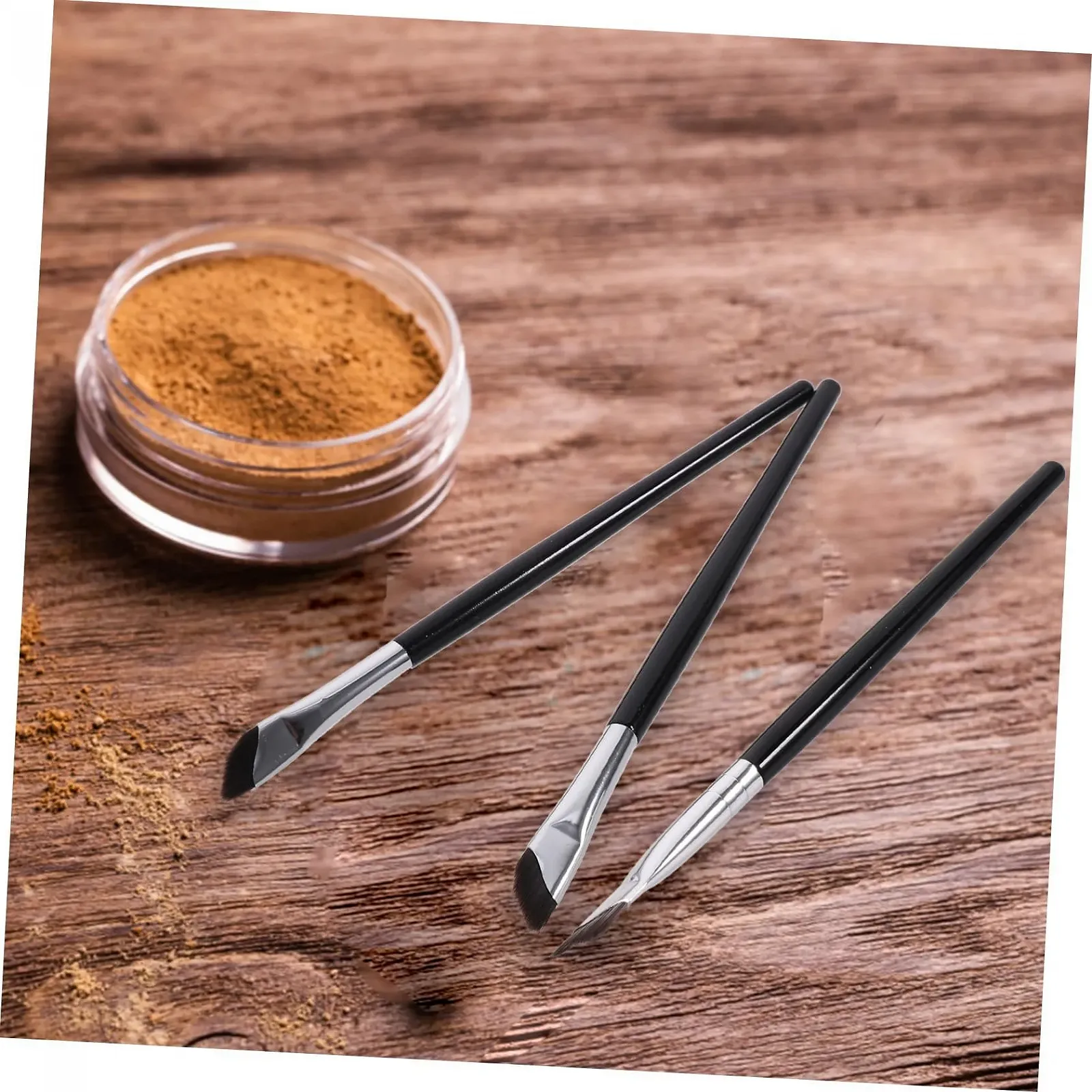 Пензлі для брів скошений DOITOOL Набір Плоский, фото №3