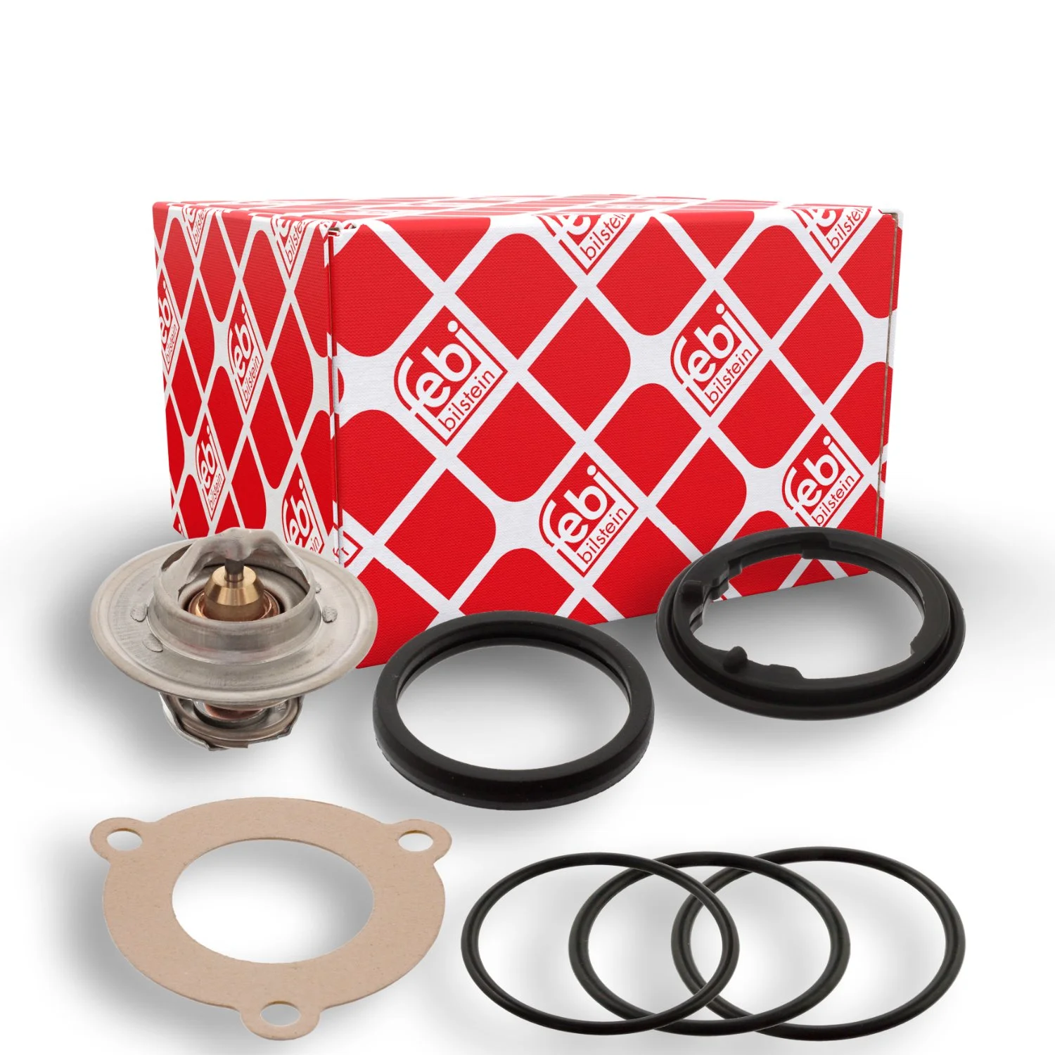 Термостат охолоджувальної рідини FEBI BILSTEIN 38708 для AUDI CHRYSLER DODGE MITSUBISHI VW, фото №1