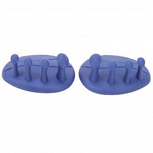 Разделитель для пальцев ног Унисекс Многофункциональный Темно-синий TPR для облегчения боли при вальгусной деформации synthetic.ua - Фото 1