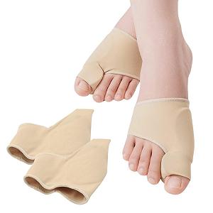 Шкарпетки Hallux Valgus 2 шт Силіконовий коректор з гелевими подушечками - Фото 1