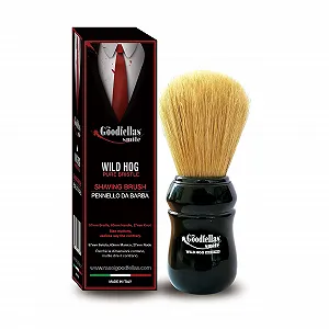 Помазок для бритья The Goodfellas' smile Wild Hog by Omega Brushes Натуральная щетина 57 мм - Фото 1