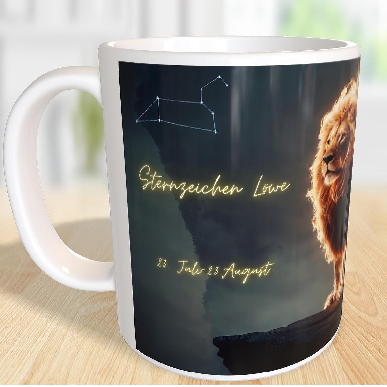 Кухоль Лев Loewe Zodiac 330 мл, кухоль знаку зодіаку Лев, фото №2