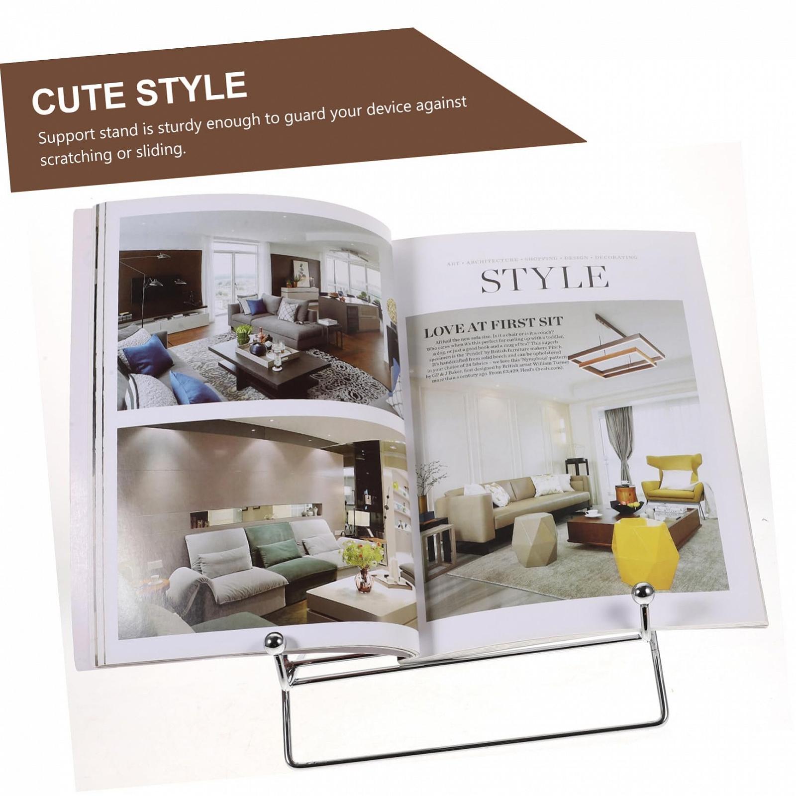 Подставка для ноутбука NUOBESTY, эргономичная, многофункциональная, для ноутбука, планшета и книг, для письменного стола, улучшает осанку, фото №3