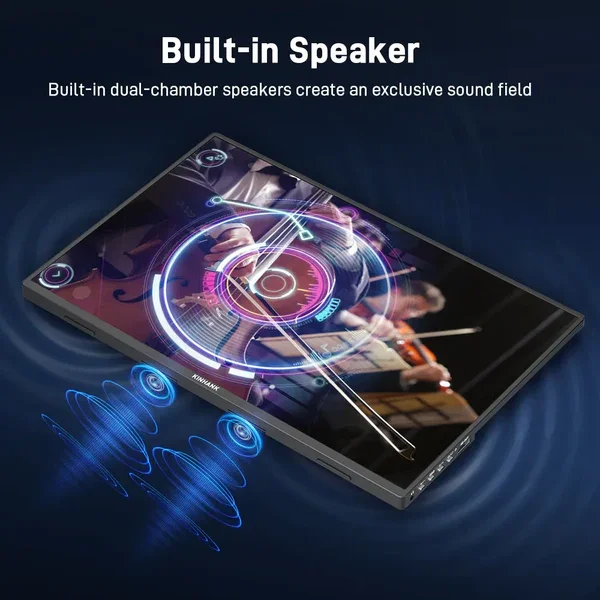 Монитор портативный 16" KINHANK K16G-Pro QHD+ IPS 144 Гц, фото №4