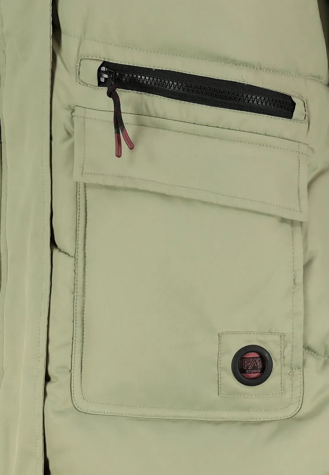 Зимняя Куртка Sublevel  Длинная Зимняя Теплая, фото №4