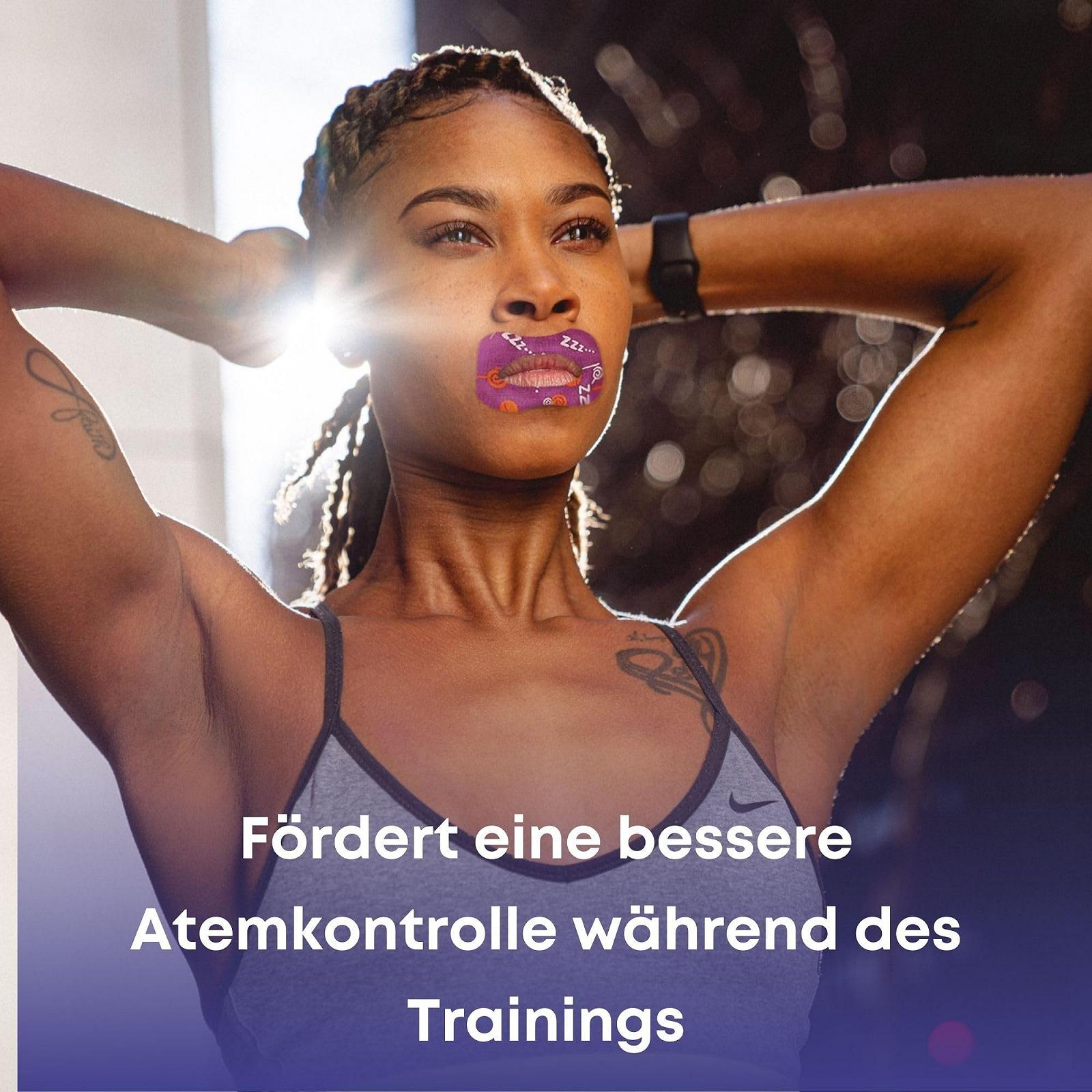 Полоски для рта для сна (60 шт. в упаковке) от храпа для мужчин и женщин, фото №4