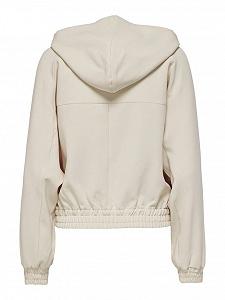 Джемпер ONLMARIYA L/S ZIP HOODIE PNT 15243731-Whitecap Gray ONLY M synthetic.ua - Фото 1