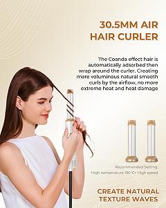 Стайлер для волос UKLISS Haastyler 6-in-1 1000 Вт White цена на synthetic.ua - Фото 1 Стайлер для волос UKLISS Haastyler 6-in-1 1000 Вт White synthetic.ua - Фото 1