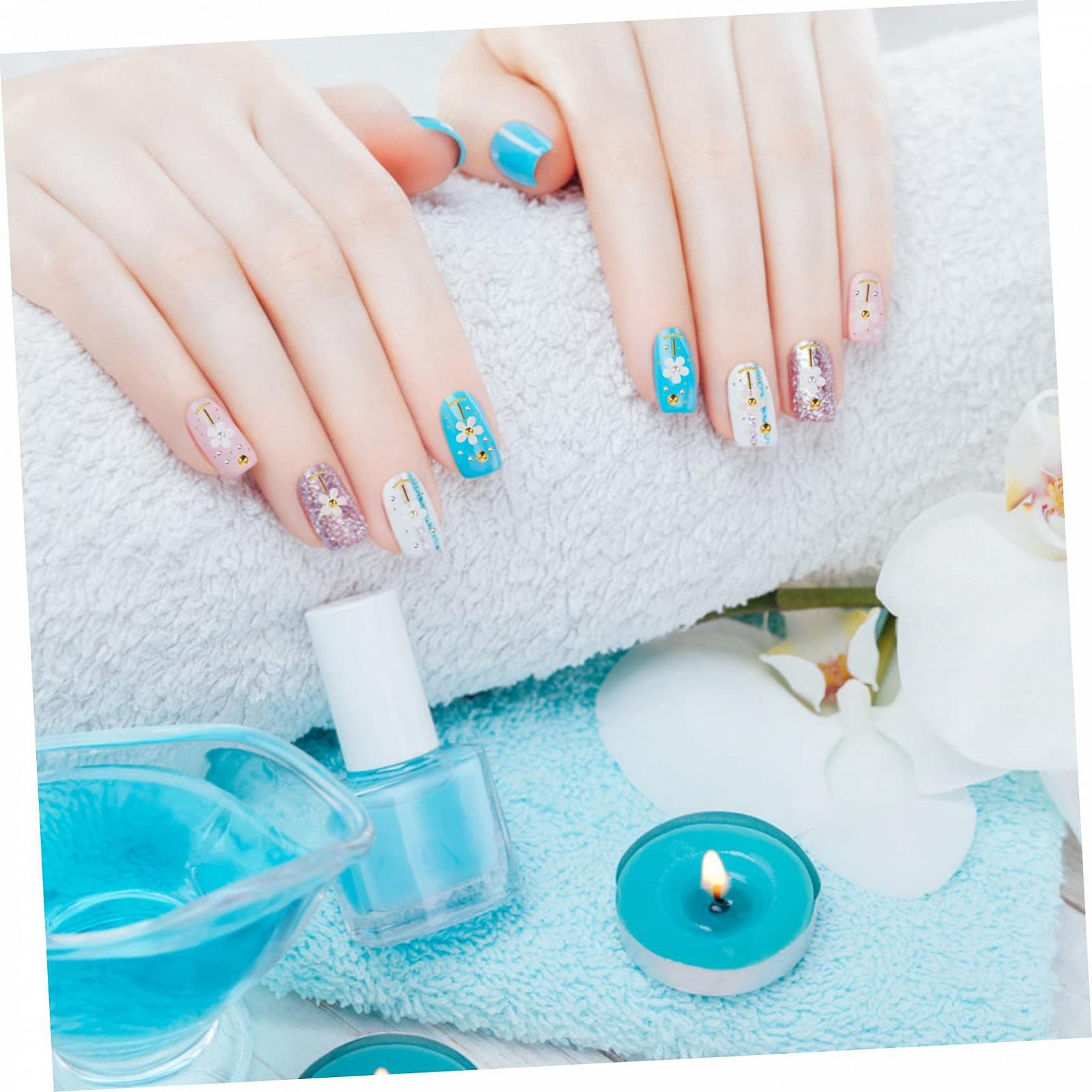 Украшения для ногтей Healvian, 6 коробок, смола, стразы для дизайна ногтей, аксессуары для самодельного маникюра и рукоделия, фото №7