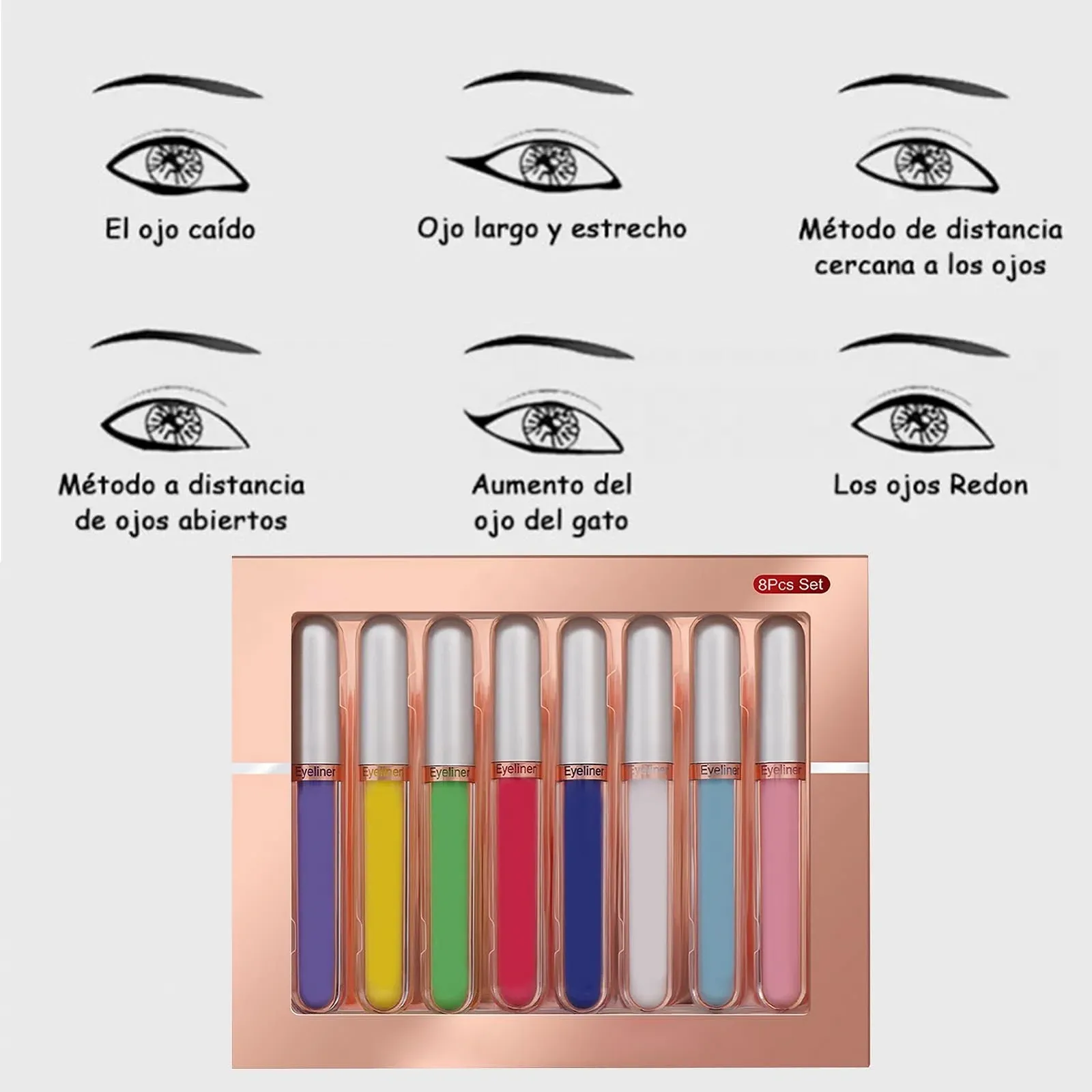 Рідка Підводка Colourful Набір, фото №5