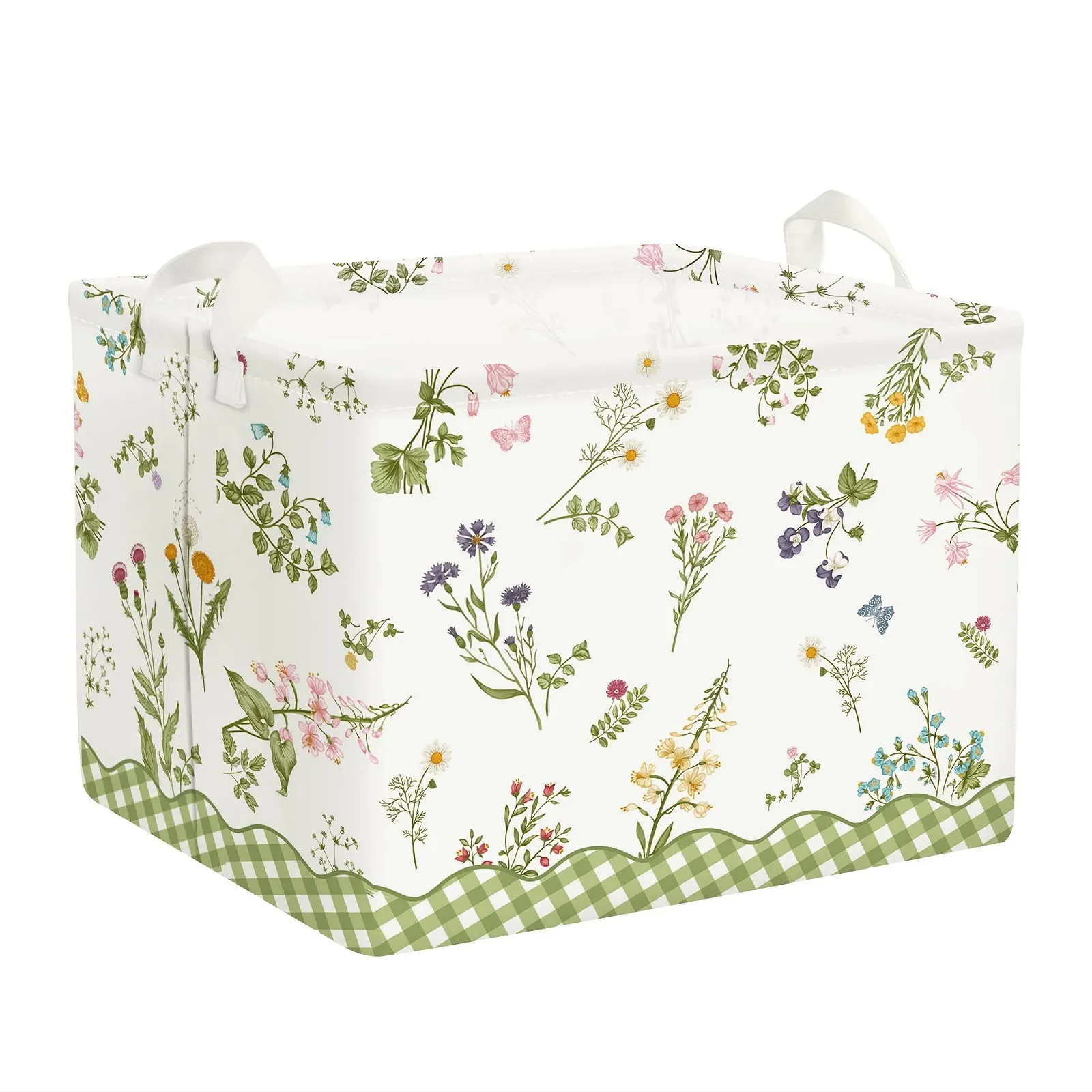 Корзина HUUMONSS Цветочная детская для игрушек Складная Бабочка 36л, фото №1 Корзина HUUMONSS Цветочная детская для игрушек Складная Бабочка 36л, фото №1