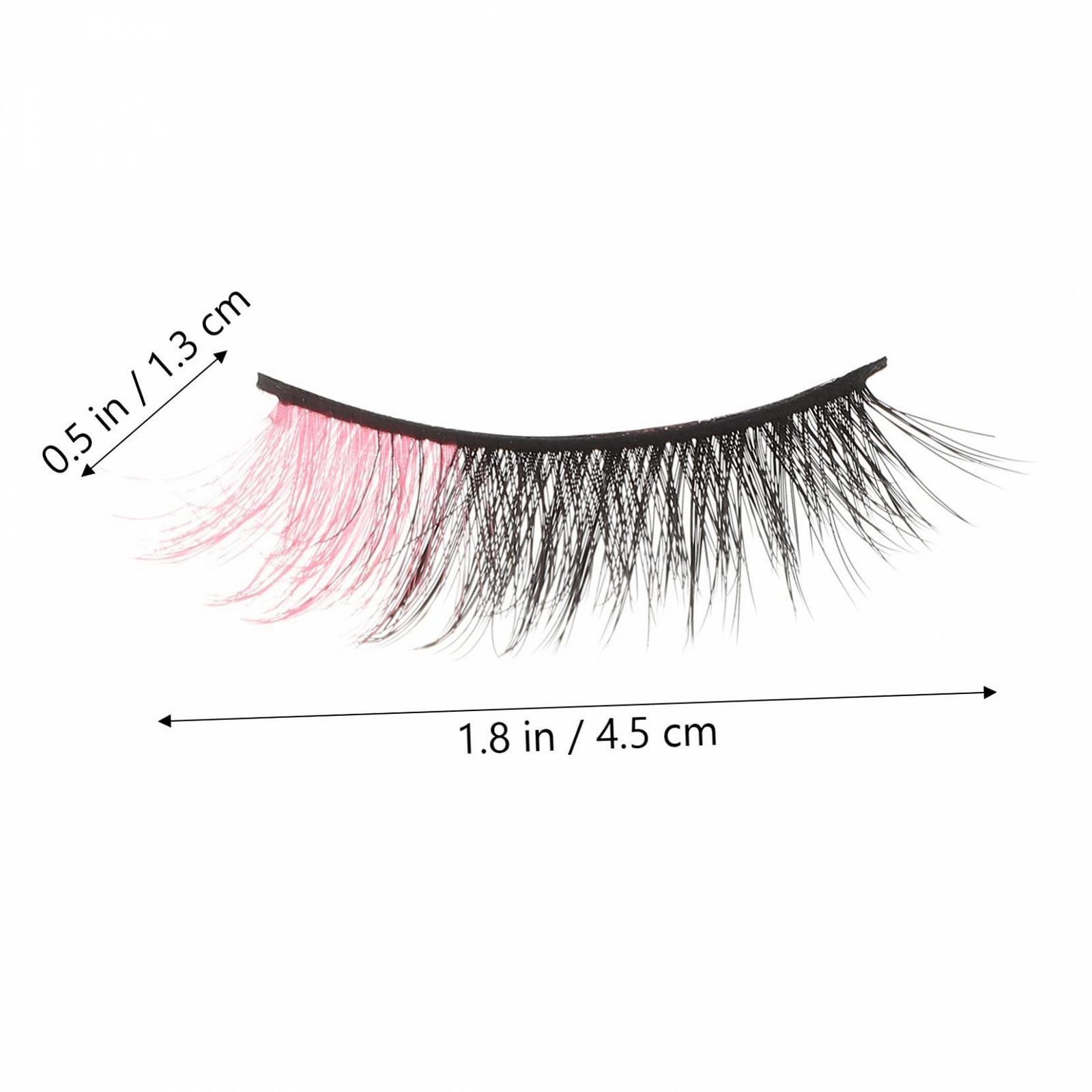 Ресницы Angoily 10 пар Цветные Фиолетовые Уличные Разноцветные Автомобильные Полуресницы Имитация Регулировки Розовые Морщины, фото №7 Ресницы Angoily 10 пар Цветные Фиолетовые Уличные Разноцветные Автомобильные Полуресницы Имитация Регулировки Розовые Морщины, фото №7