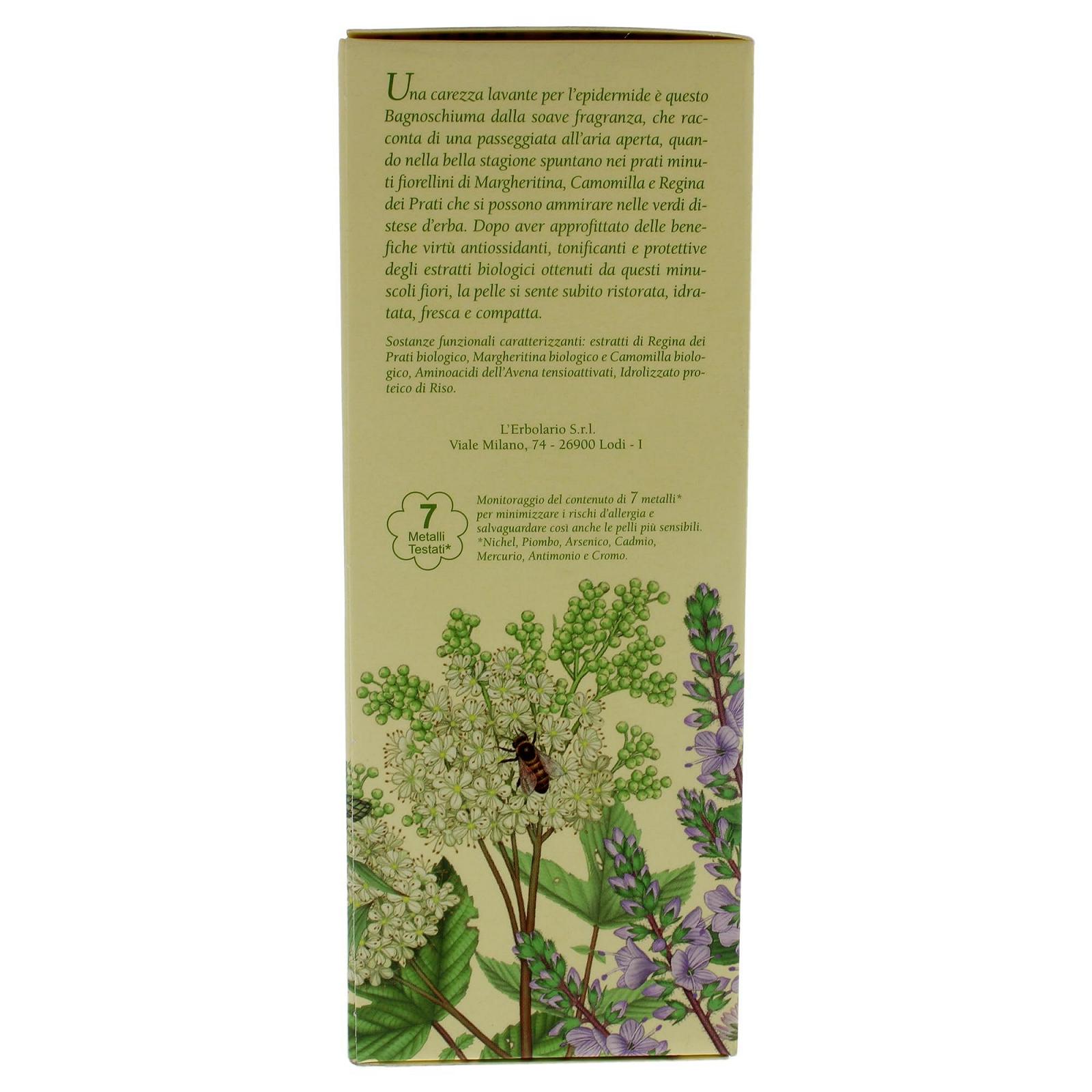 Гель для душа и ванны L'Erbolario Regine Dei Prati 250 мл, фото №5