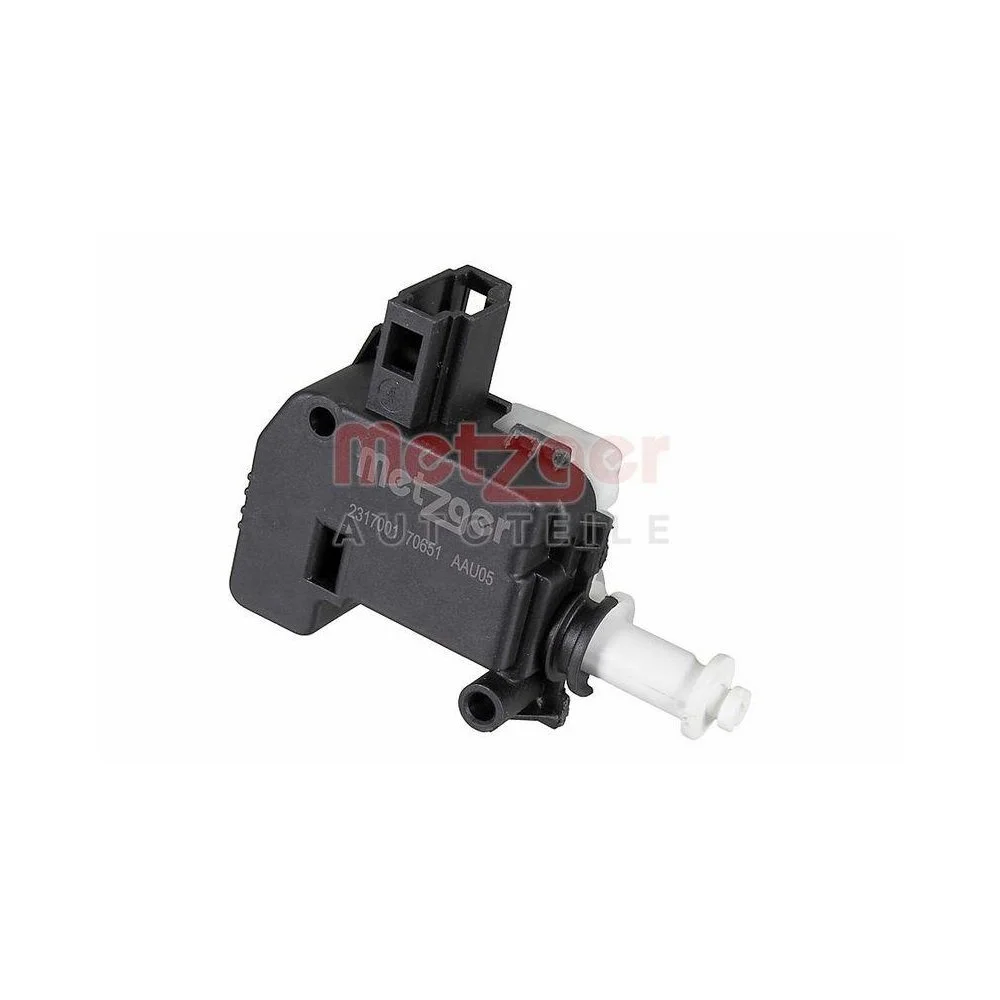 Исполнительный элемент центрального замка METZGER 2317001 для VAG лючок топливного бака, фото №1