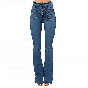 Купити Штани кльош Жіночі Джинси - Фото 1 Штани кльош Жіночі Джинси - Фото 1