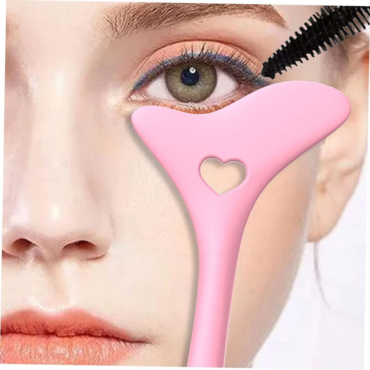 Інструмент для підводки очей MAGICLULU 10 шт аплікатор для тіней, силіконові форми для макіяжу, простий інструмент для макіяжу, багатофункціональний допоміжний артефакт, фото №4