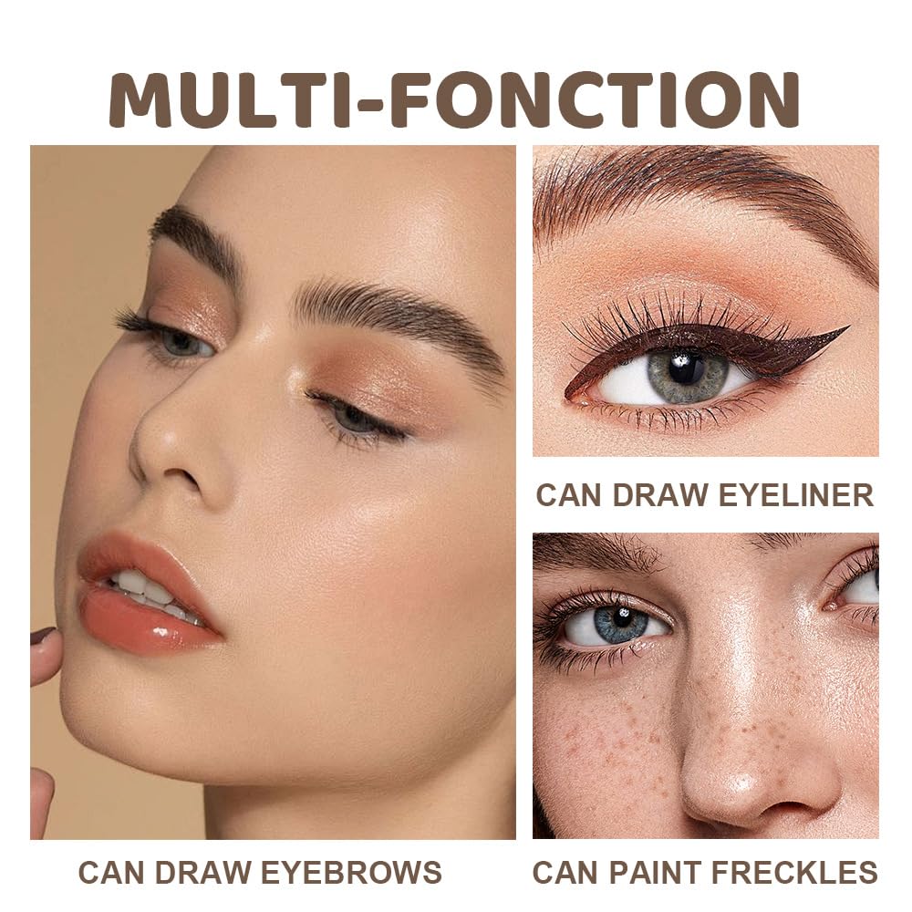 Гель для бровей Peel Off Waterproof Semi-Permanent Brow Tint, фото №4
